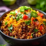 Easy Taco Rice Bowl First Image