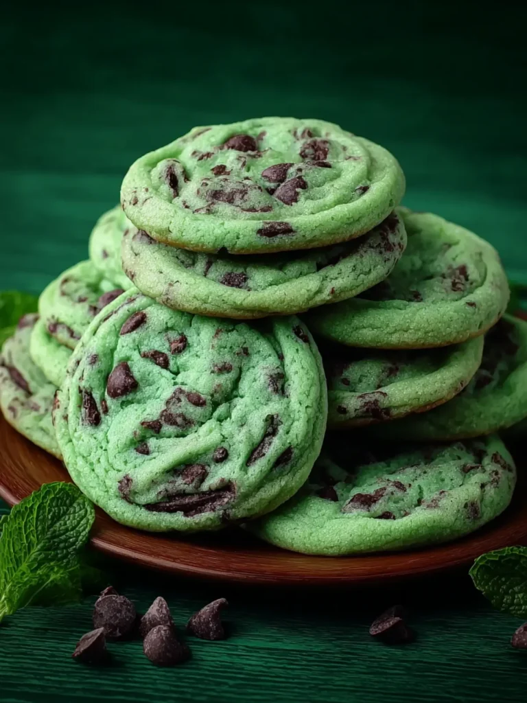 Mint Chocolate Chip Cookies Amazing Recipe in 7 Steps for Joyful Baking First Image