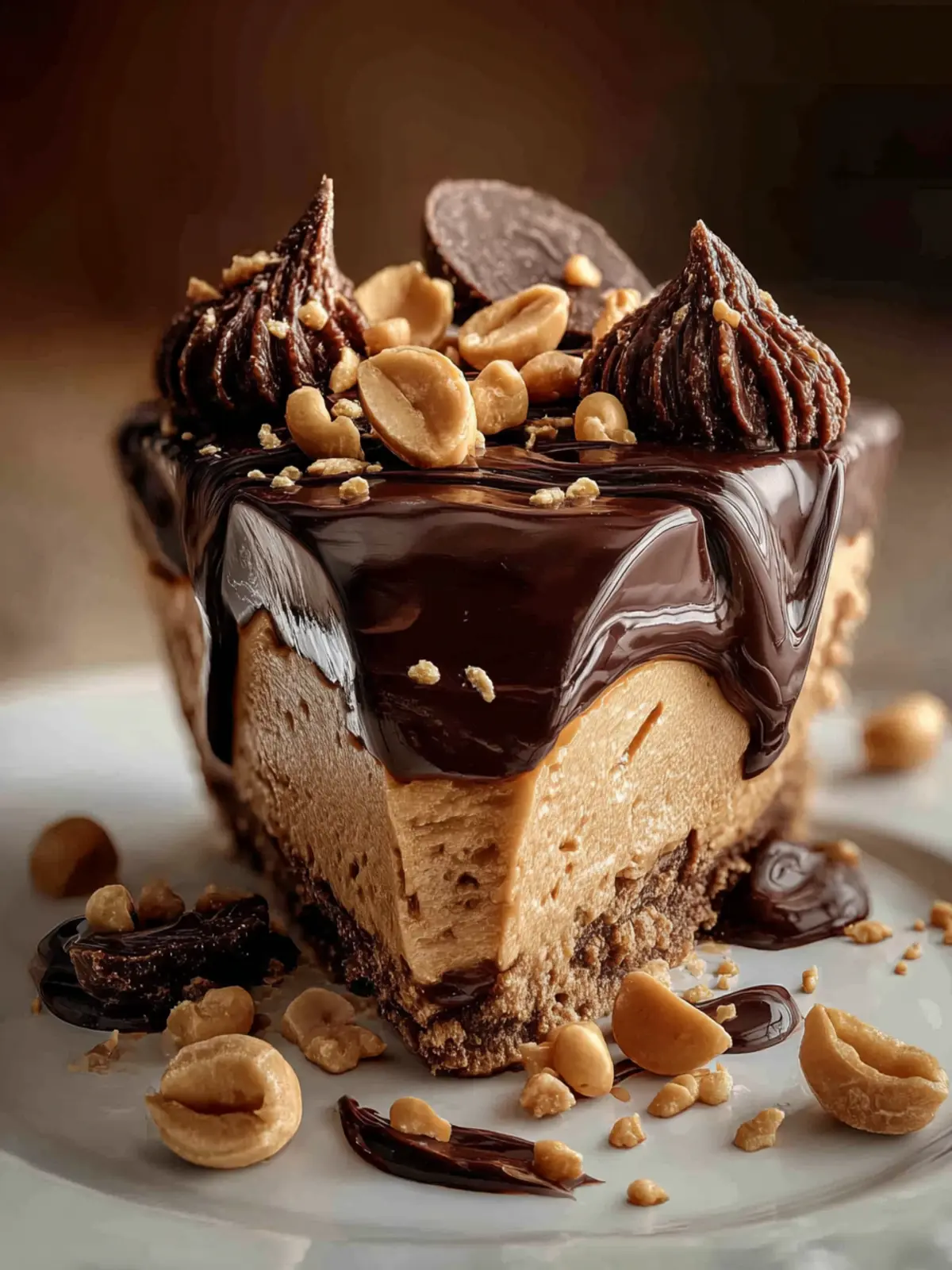 Peanut Butter Chocolate Dessert First Image