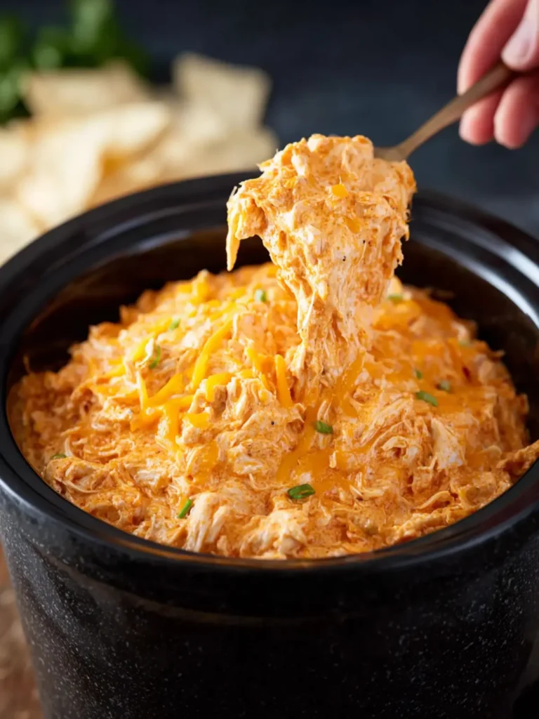 Crockpot Buffalo Chicken Dip First Image