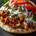 Slow Cooker Chicken Shawarma First Image
