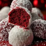 Irresistible Red Velvet Snowball Cookies Recipe First Image