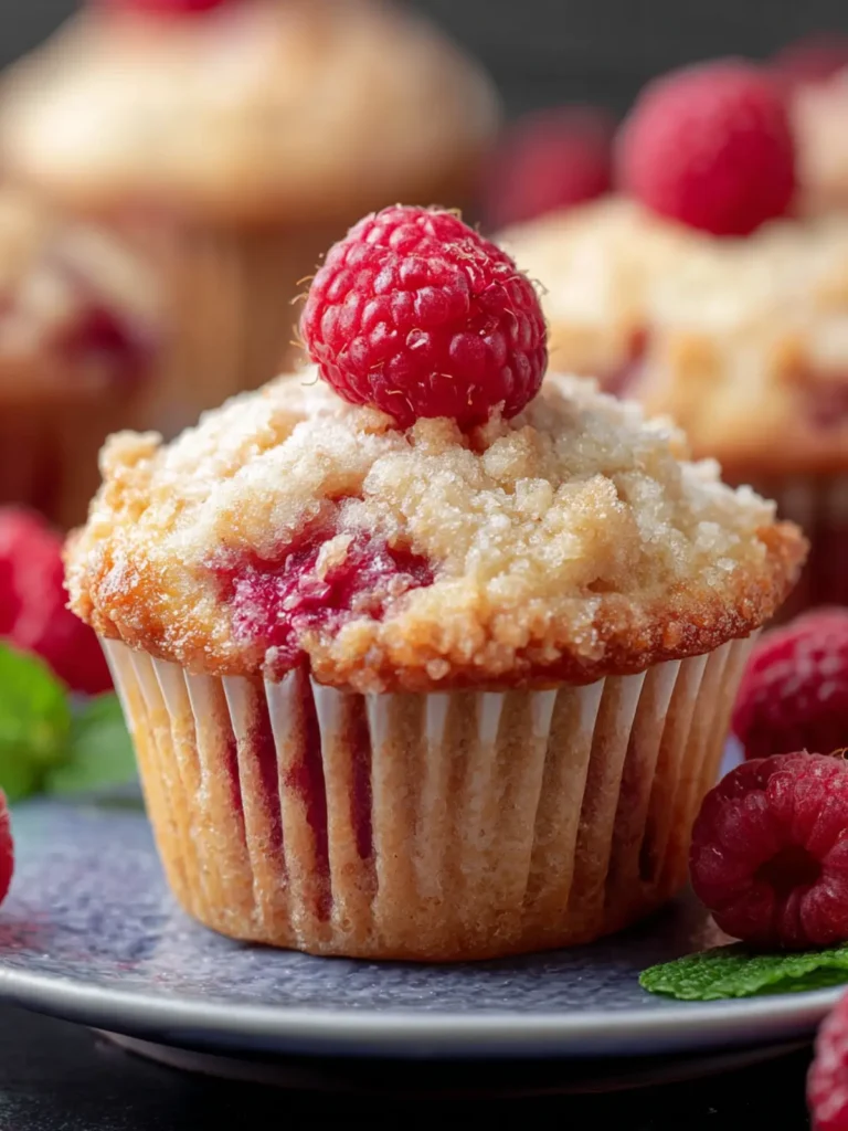 Irresistible Raspberry Muffins: A Sweet Delight Recipe First Image