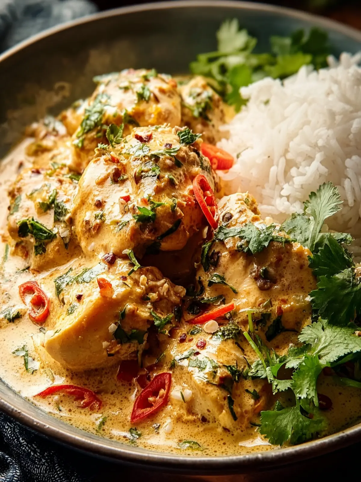 Creamy Coconut Milk Chicken First Image