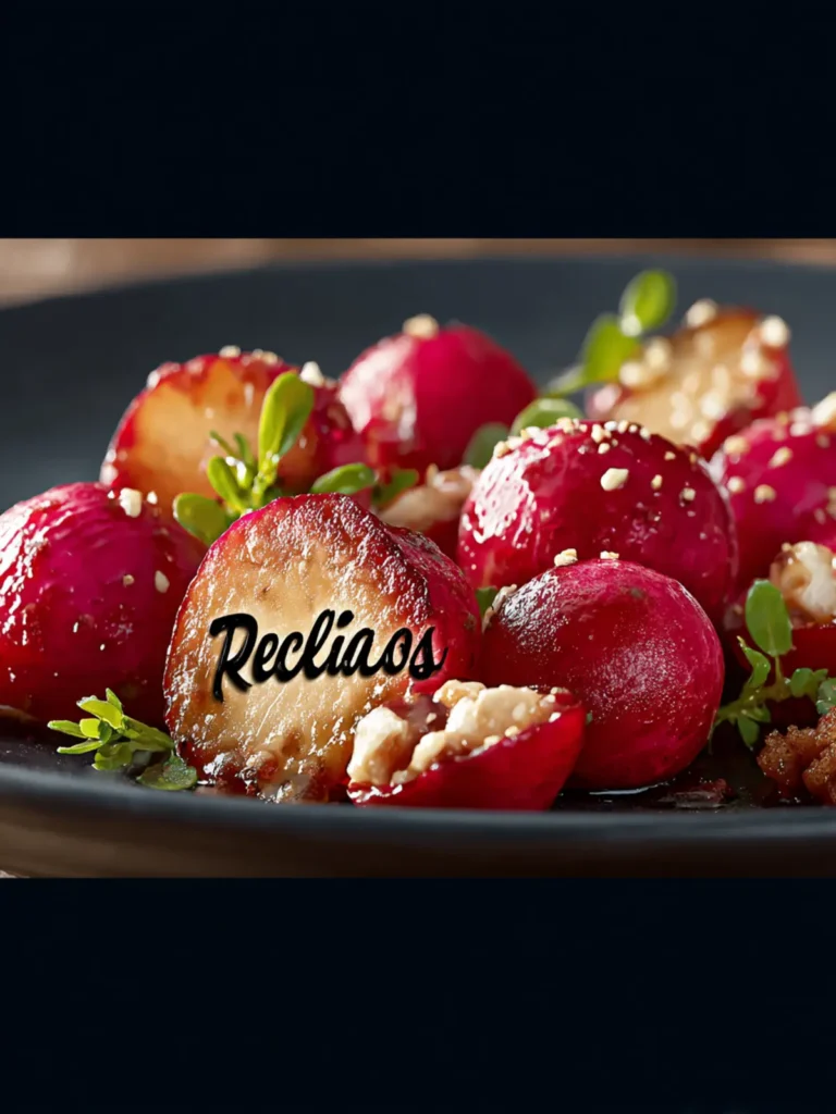 Irresistible Loaded Roasted Radishes Recipe to Savor First Image