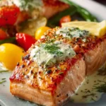 Baked Boursin Salmon First Image