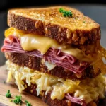 Irresistible Crispy Reuben Sandwich Recipe for Food Lovers First Image