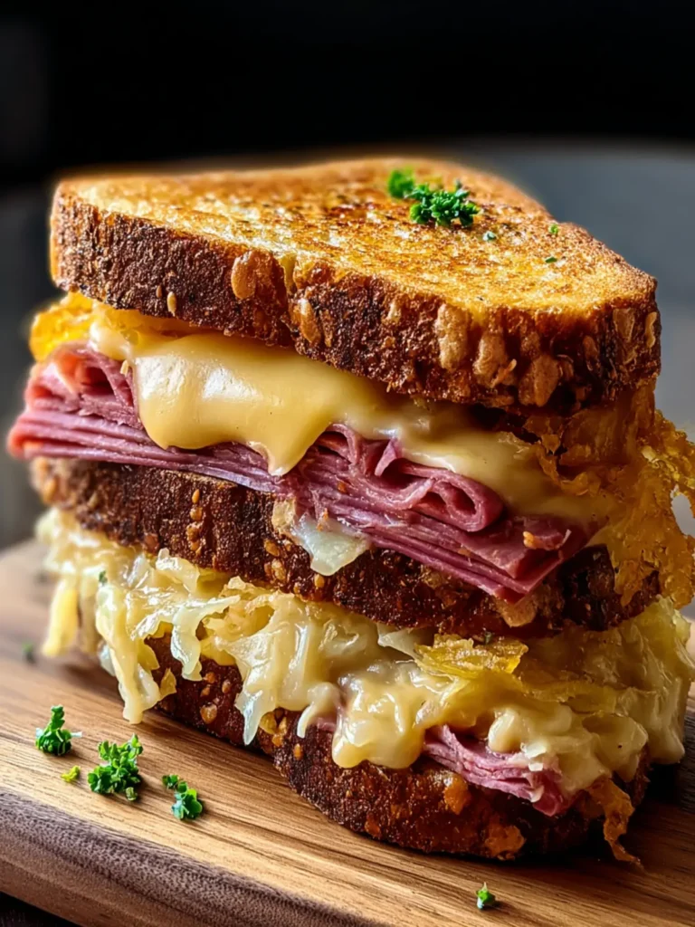 Irresistible Crispy Reuben Sandwich Recipe for Food Lovers First Image