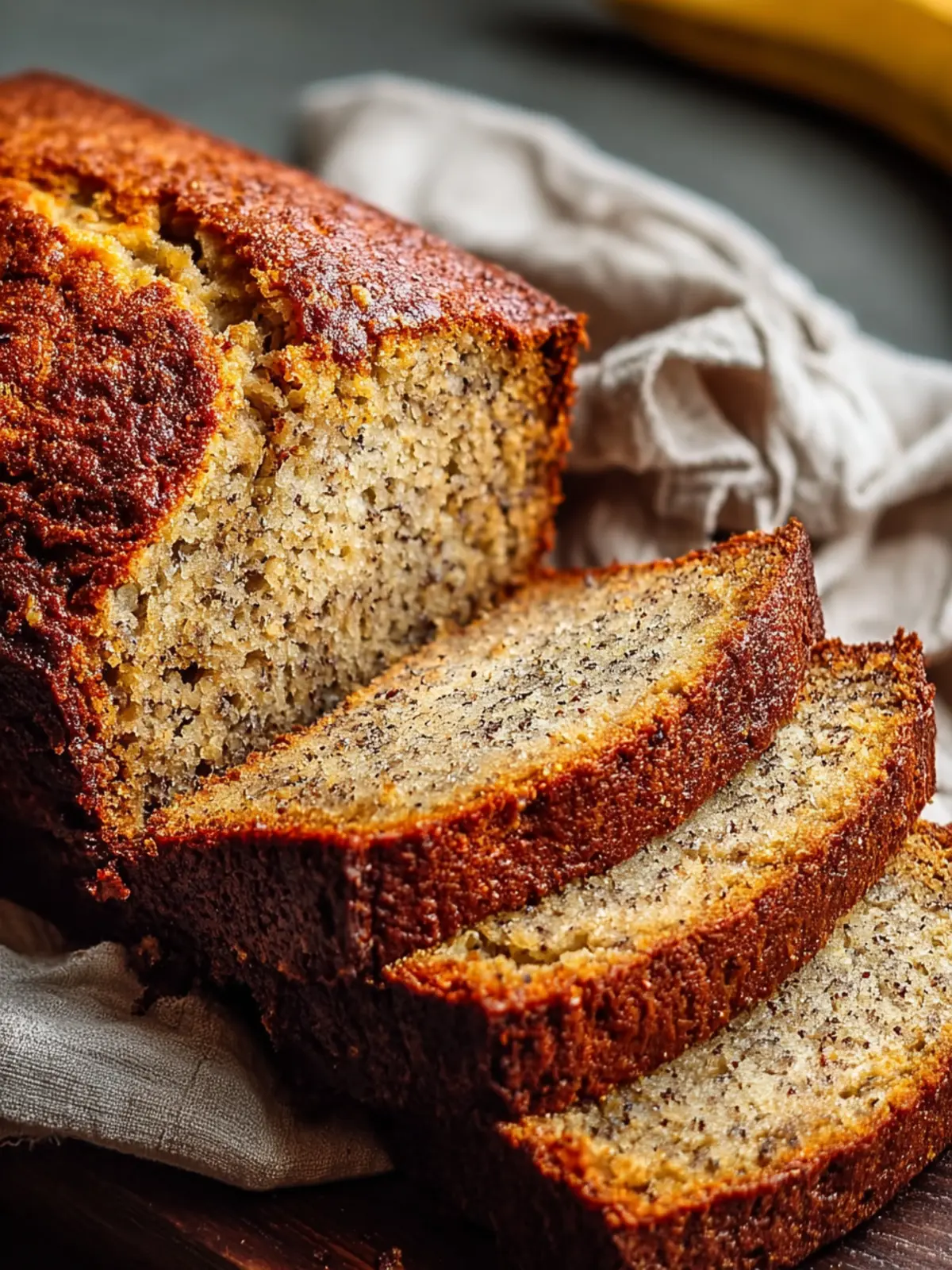 Irresistible Grandma’s Homemade Banana Bread Recipe First Image