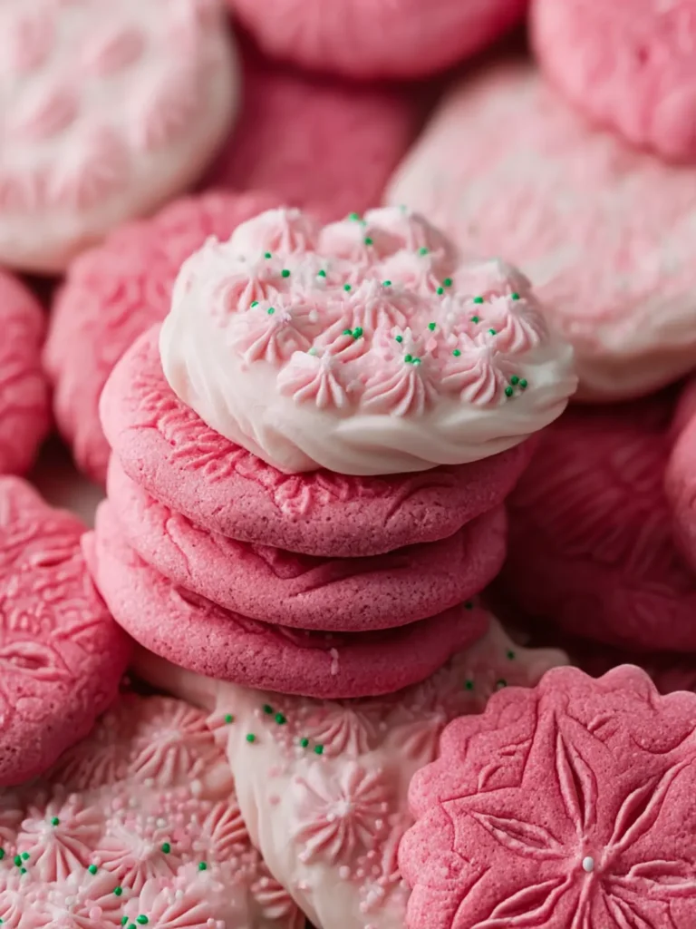 Christmas Pink Velvet Cookies: Irresistible 24 Soft Holiday Treats First Image