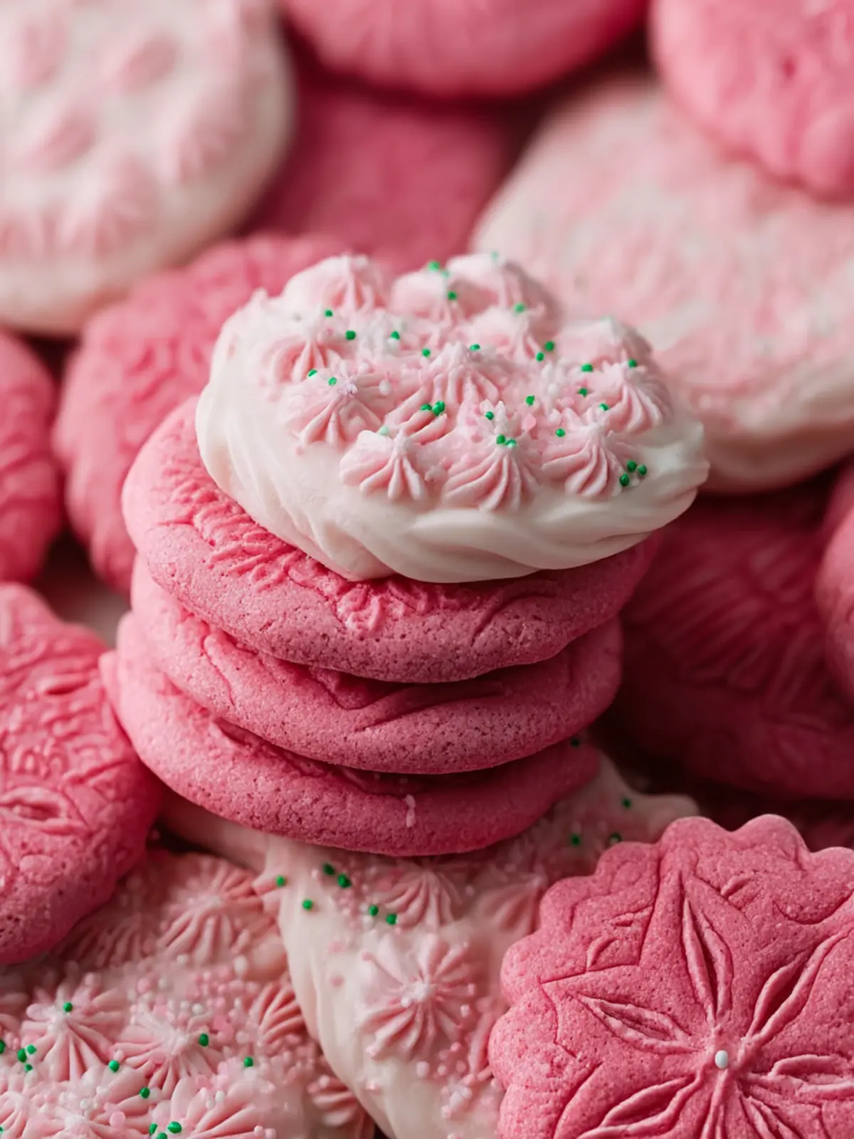 Christmas Pink Velvet Cookies: Irresistible 24 Soft Holiday Treats First Image
