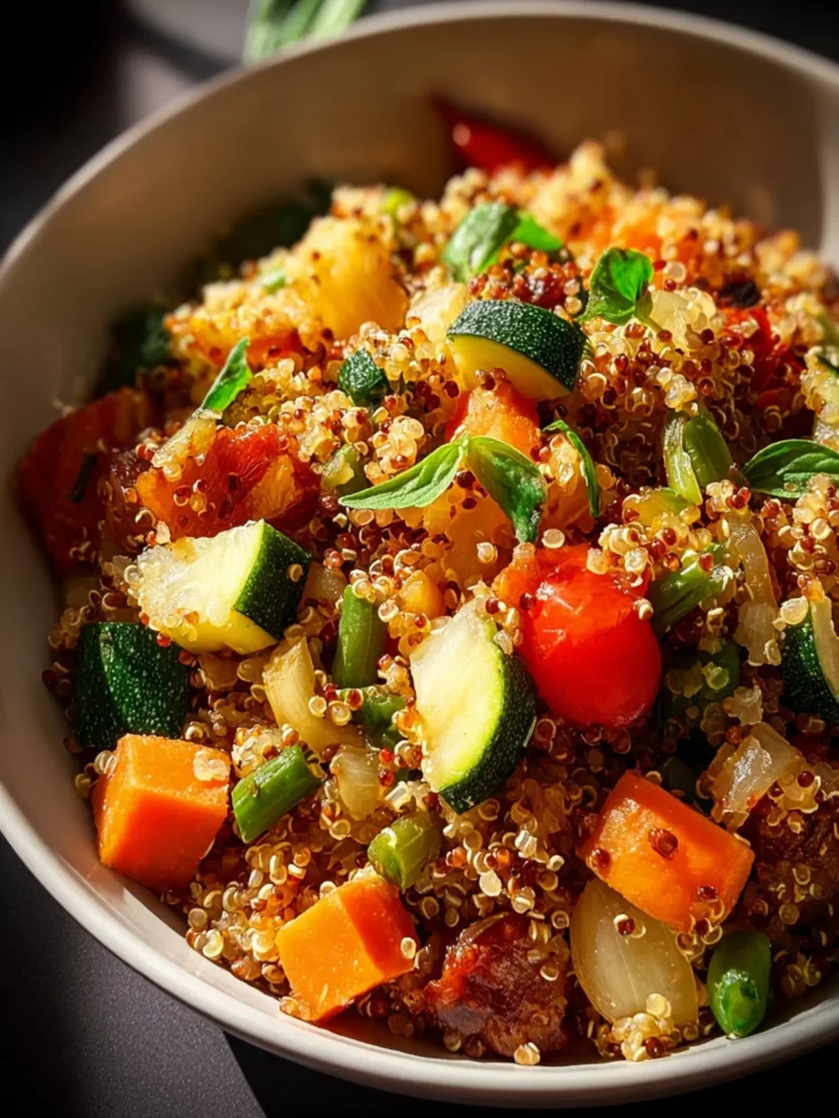 Irresistible Quinoa Vegetable Pilaf Recipe for Comfort Food First Image