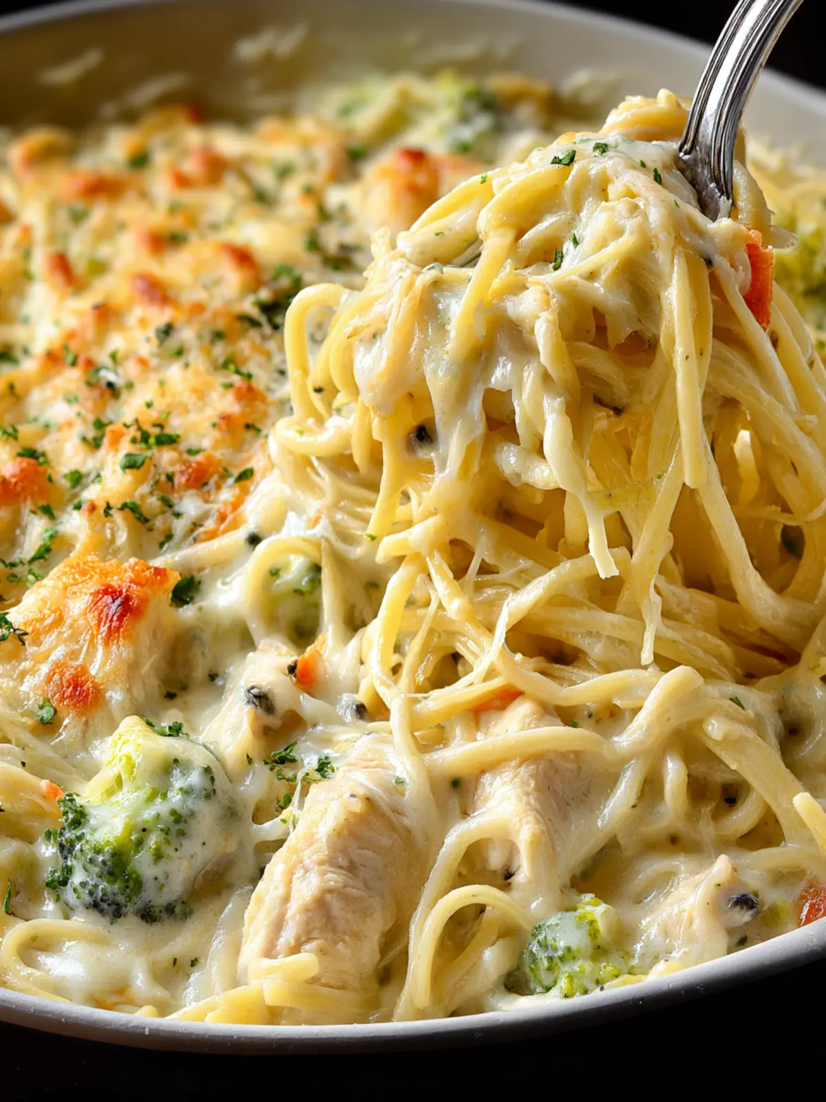 Creamy Chicken Tetrazzini Recipe – Comfort Food Delight First Image