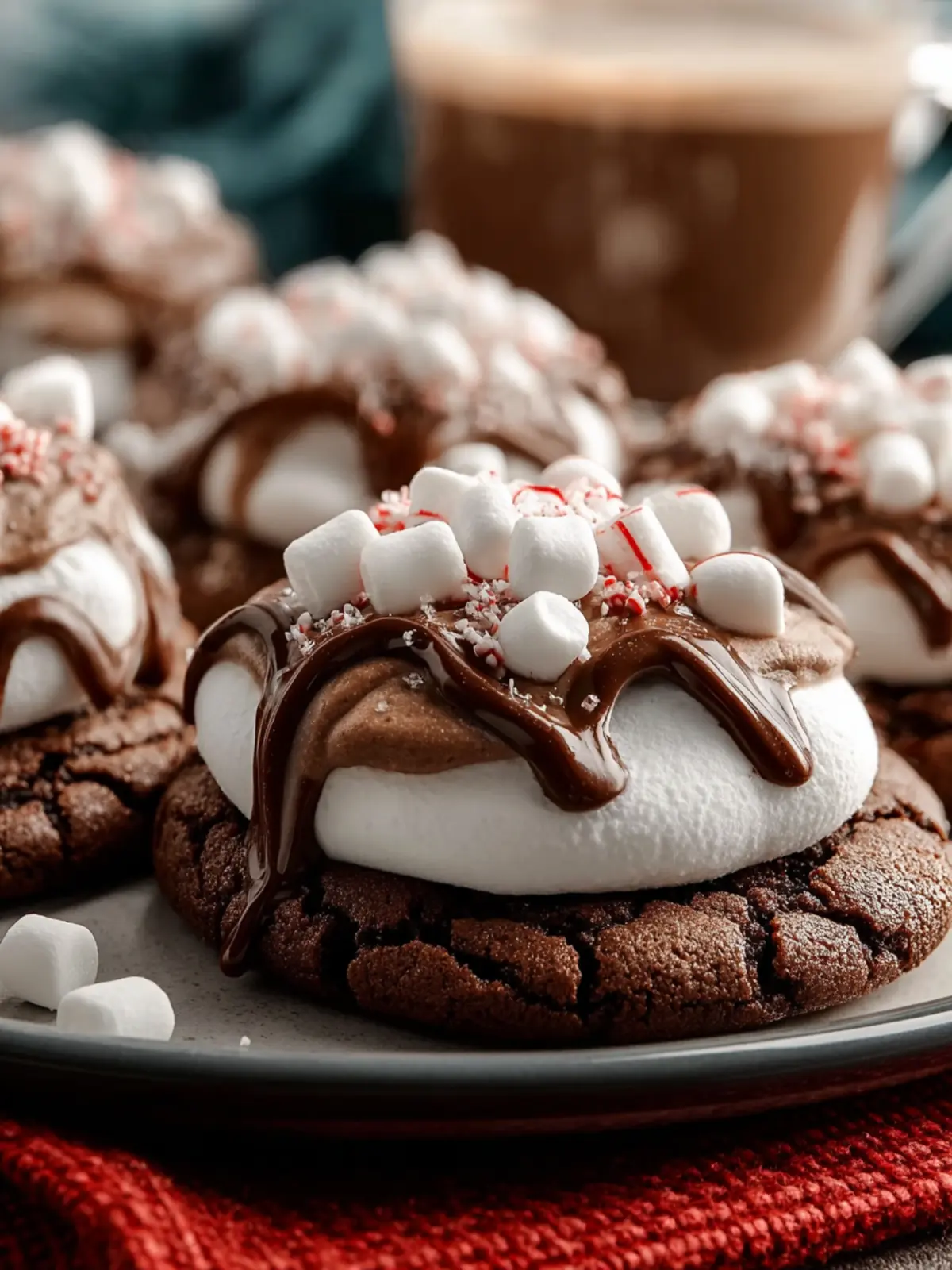Hot Cocoa Cookies with Marshmallow Frosting: 7 Cozy Holiday Treats First Image