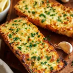 Irresistible Cheesy Garlic Bread Recipe You Must Try First Image