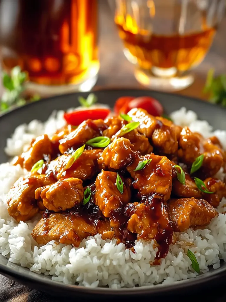 Savory Easy Bourbon Chicken that Will Wow Your Taste Buds First Image