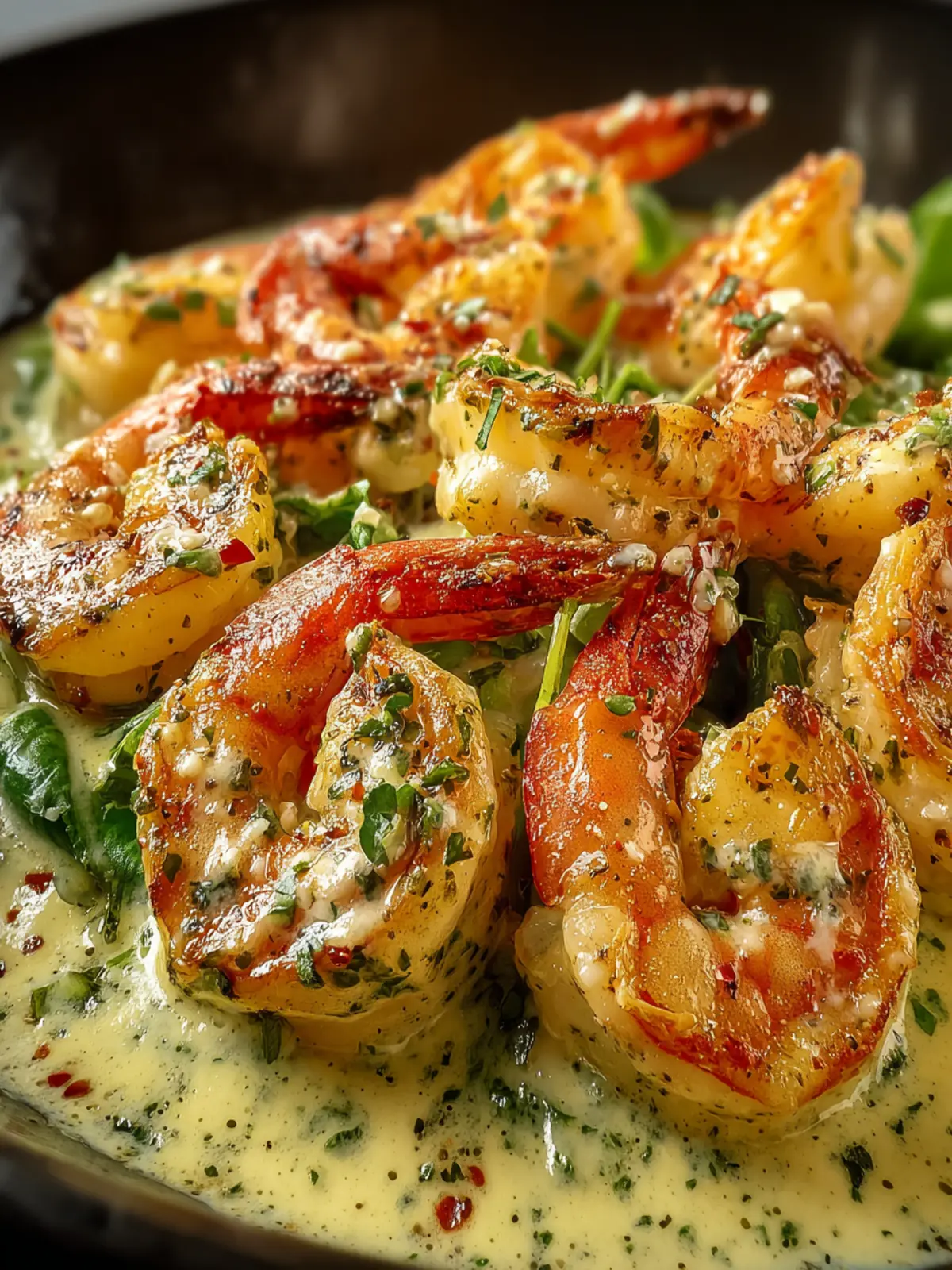 Creamy Garlic Shrimp First Image