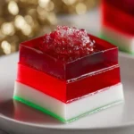 Easy Layered Christmas Jello First Image