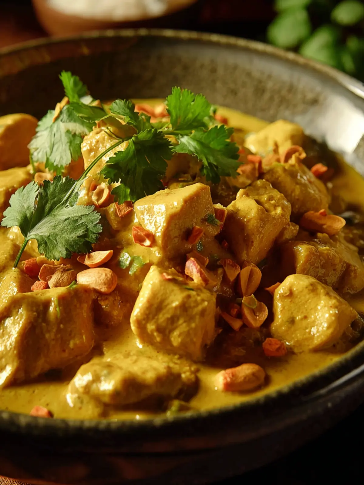 Irresistible Chicken Peanut Curry: A Comforting Delight First Image