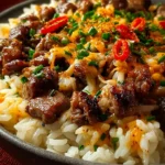 Best Garlic Butter Beef Rice First Image