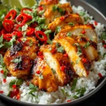 Spicy Maple Chicken & Coconut Rice: A Flavorful Twist at Home First Image