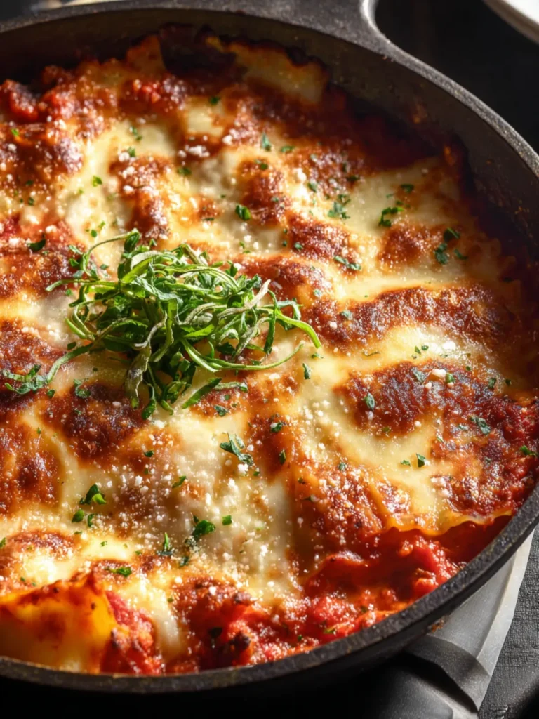 Irresistible Skillet Lasagna: A One-Pan Wonder Recipe First Image