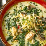 Keto Chicken Spinach & Artichoke Soup First Image