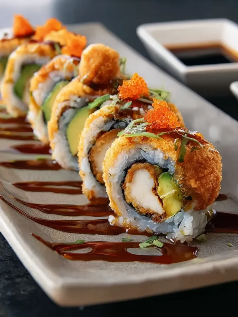 Chicken Tempura Roll : Crispy, Savory, and Irresistible First Image