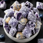 Unique Blueberry Lemon Cheesecake Puppy Chow Treat First Image