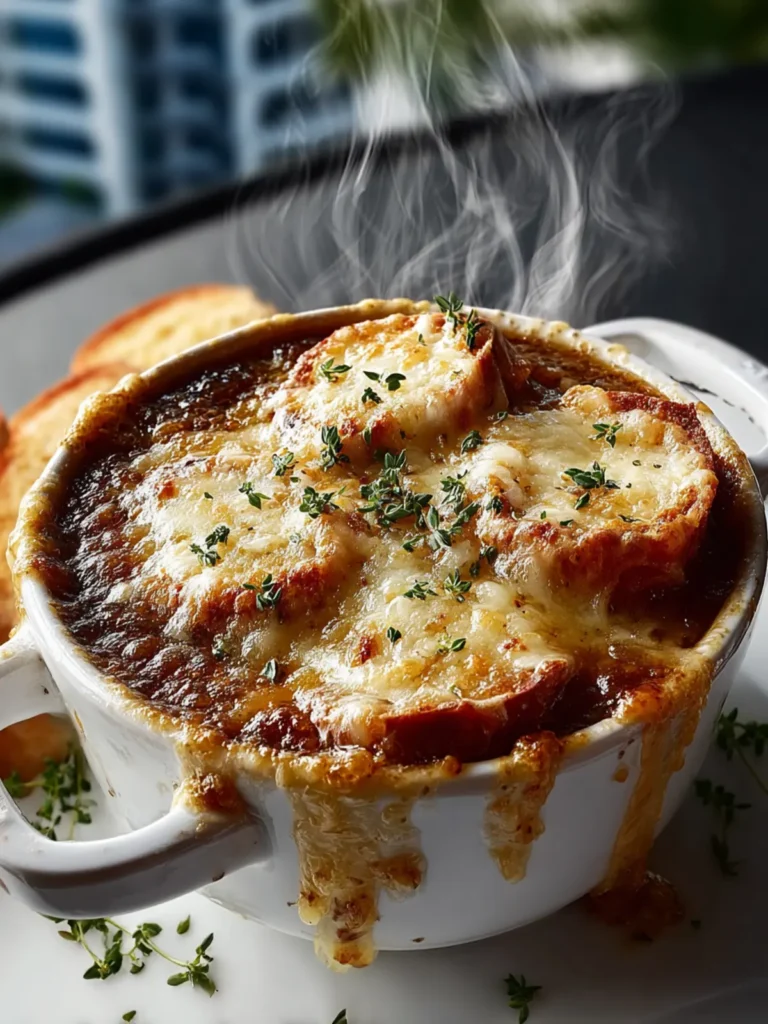 Homemade French Onion Soup First Image