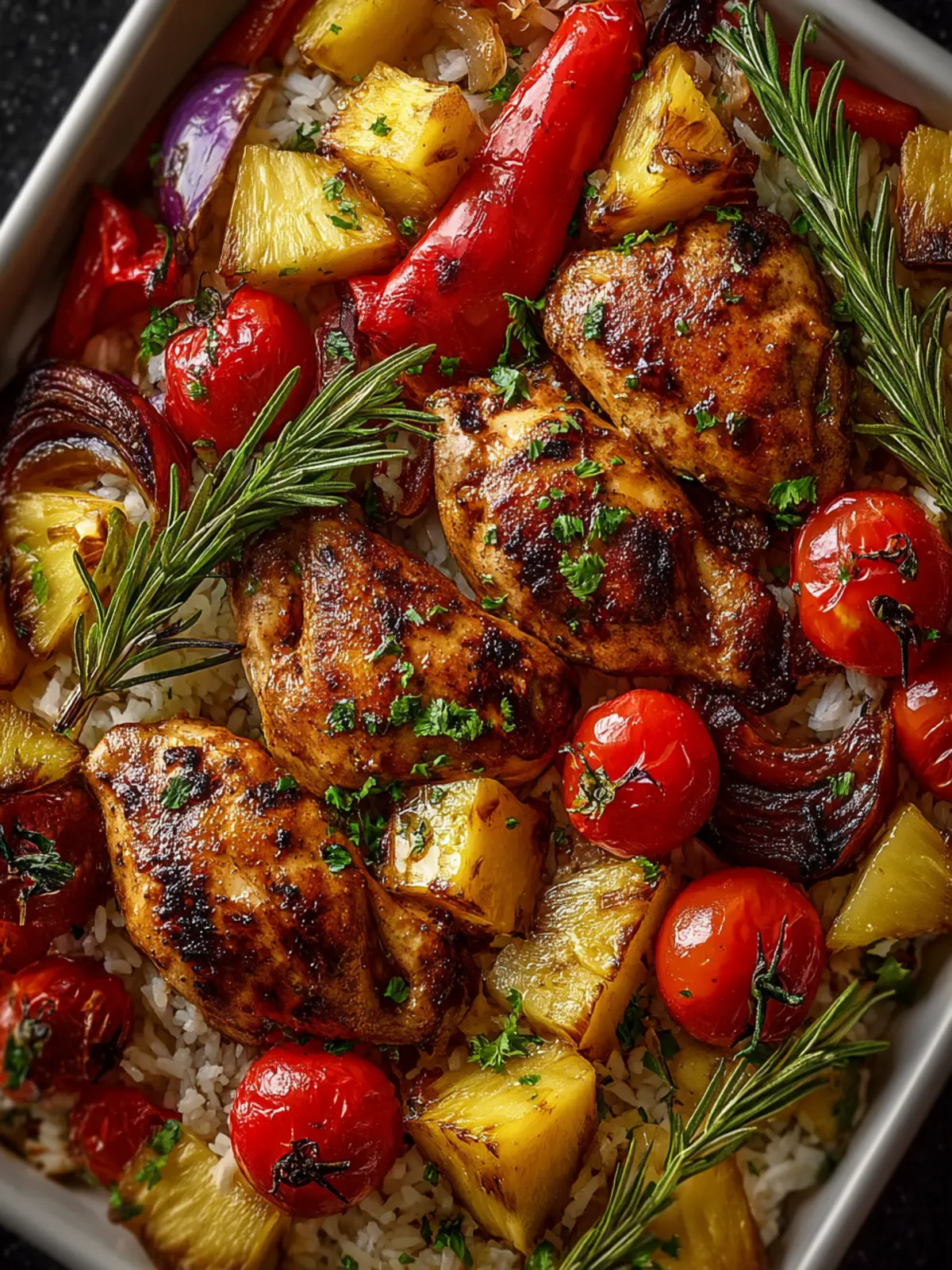 Hawaiian Chicken Sheet Pan First Image