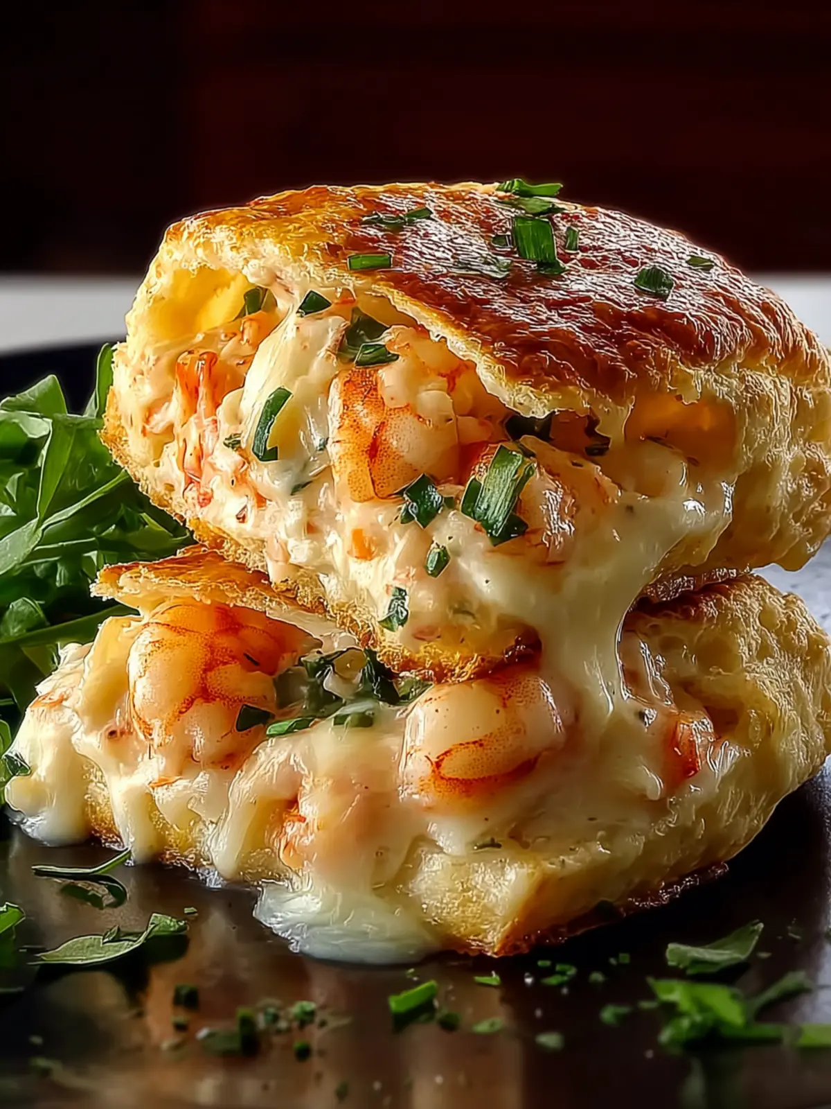 Savory Shrimp and Crab Biscuit Melts First Image