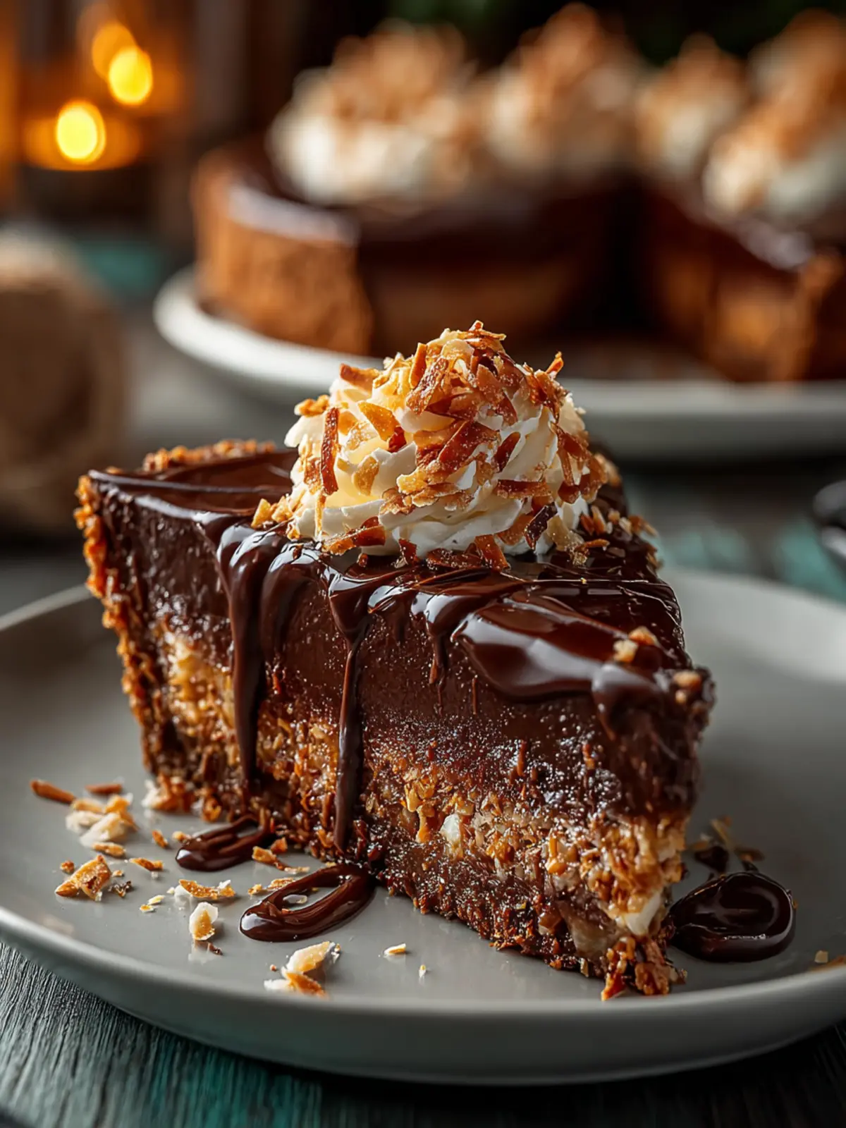 No-Bake German Chocolate Pie First Image