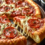Ultimate Stuffed Crust Pizza Recipe for Cheesy Bliss First Image