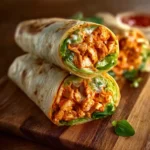 Spicy Buffalo Chicken Wraps First Image