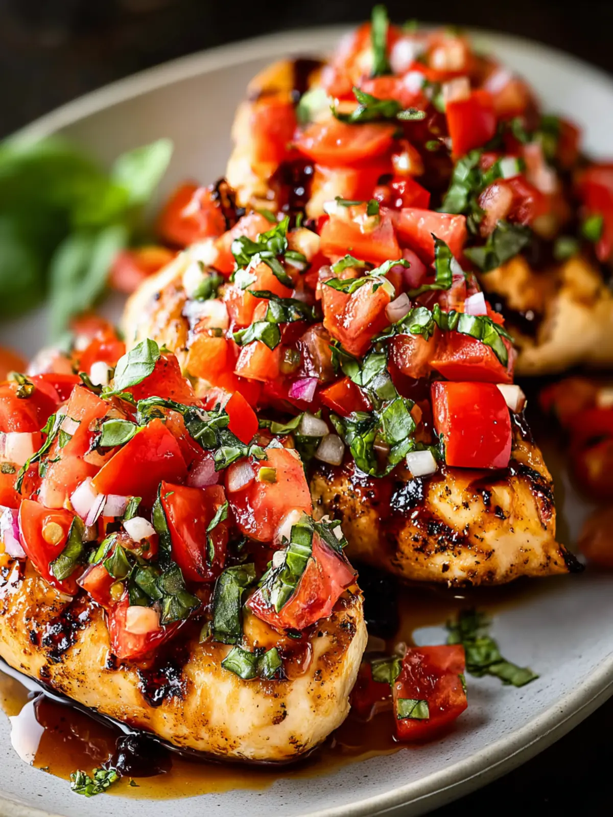 Irresistible Bruschetta Chicken Recipe: Juicy Comfort on a Plate