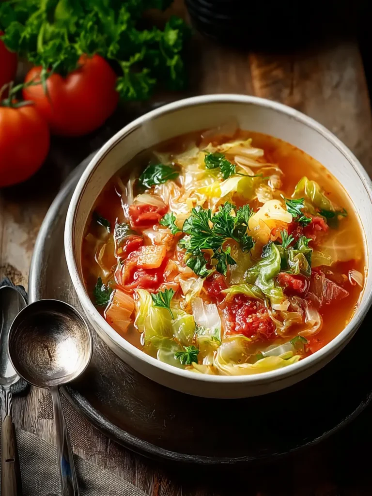 Healthy Fat-Burning Cabbage Soup First Image