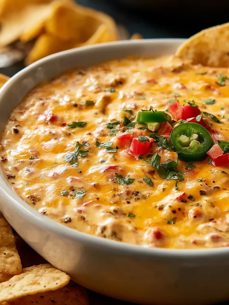 Irresistible Rotel Cheese Dip Recipe for Game Day Fun First Image