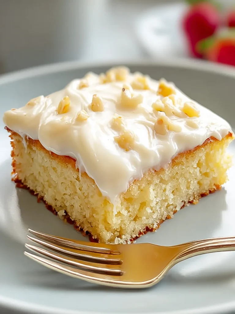 Heavenly White Texas Sheet Cake Recipe You Must Try First Image