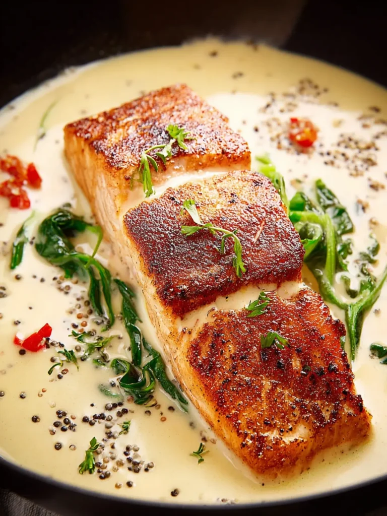 Creamy Dijon Salmon First Image