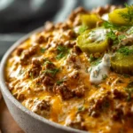 Viral Crockpot Big Mac Dip: Easy Beefy Party Appetizer First Image