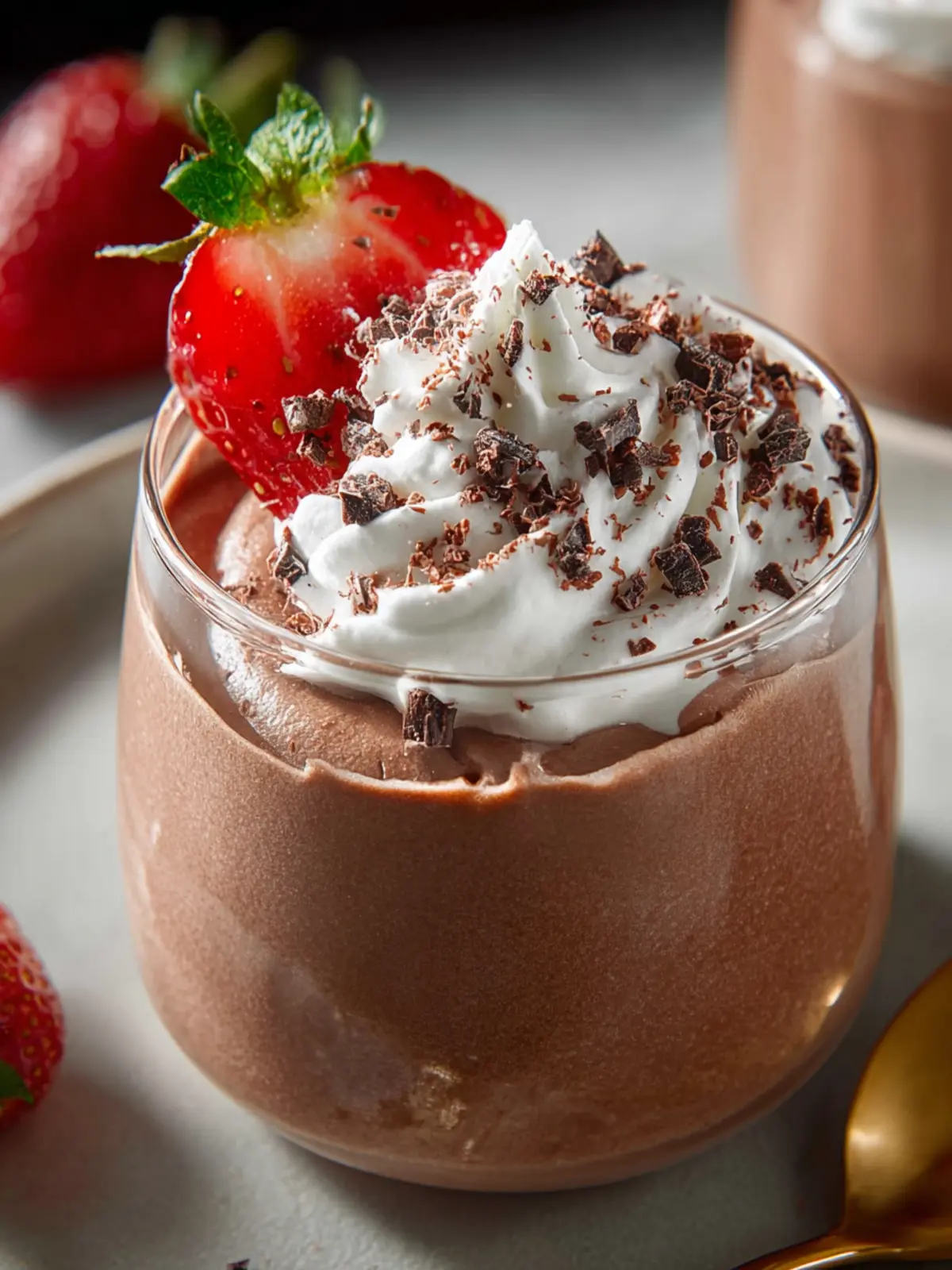 cottage cheese chocolate mousse First Image