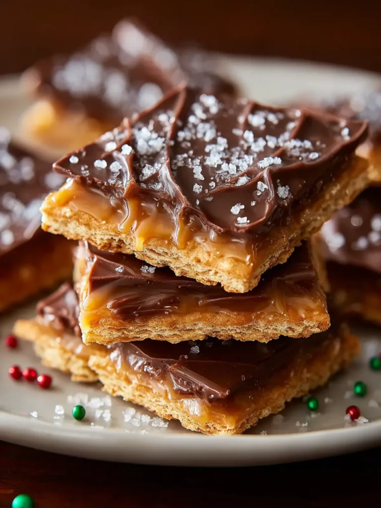 Saltine Cracker Candy First Image