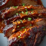 Slow Cooker BBQ Brisket First Image