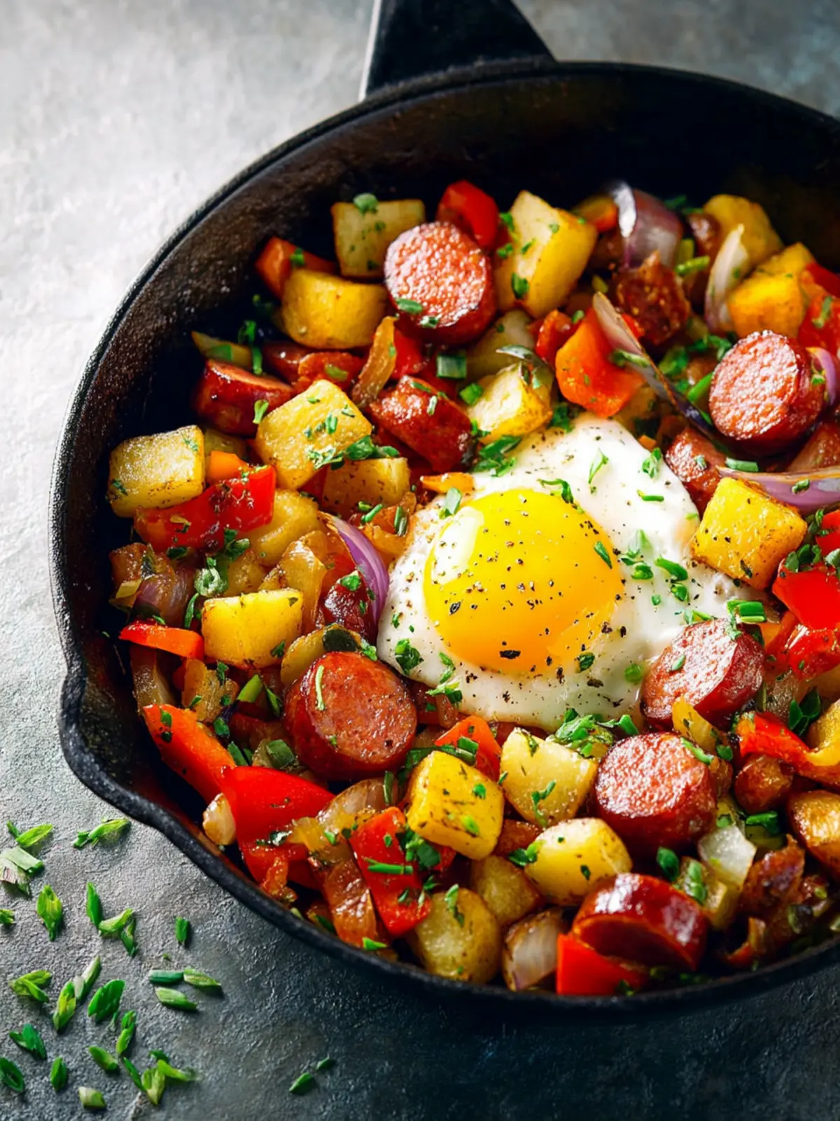 One Pan Sausage and Veggie Hash: Easy, Flavor-Packed Delight