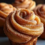 Flaky Churro Cruffins with Cinnamon Sugar First Image