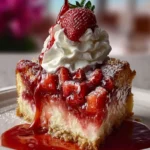 Donna Wood Strawberry Cheesecake Dump Cake First Image