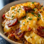 Crockpot Pierogi Casserole First Image