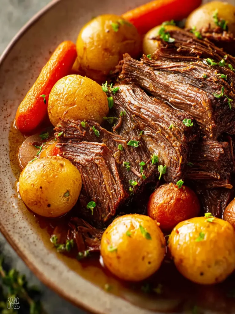 Crockpot Chuck Roast Recipe First Image