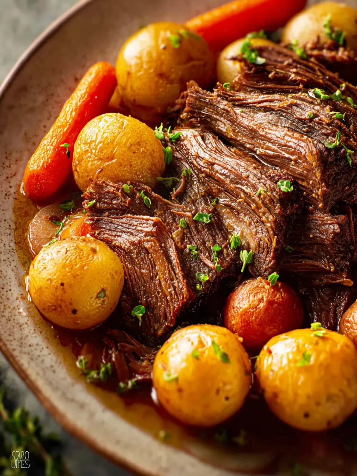 Crockpot Chuck Roast Recipe First Image